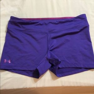 Under armour fitted workout shorts
